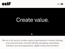 Tablet Screenshot of celfcreative.com
